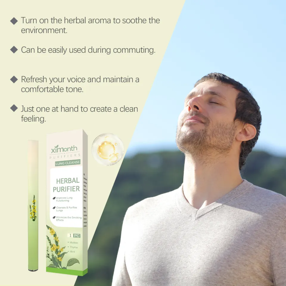 elfbar elfa master akku Ximonth Herbal Purifier Herbal Diffuser Pen with Extracts of Mullein